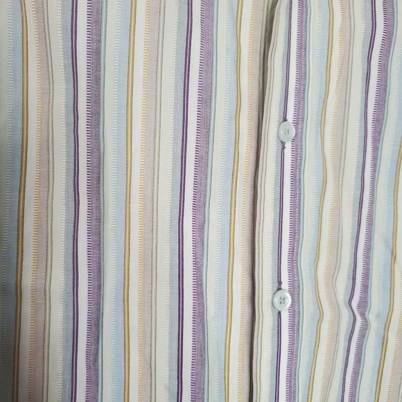 Robert Graham Multi-Color Stripe Button Down Shirt - Picture 9 of 11